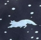 雪點白狐