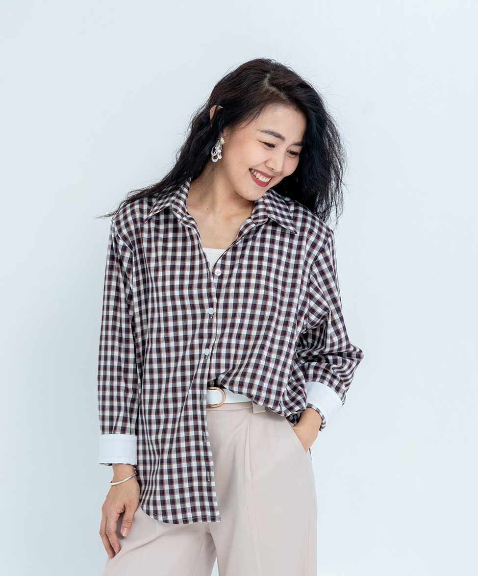 GT x Ivy Liu 聯名款-平衡襯衫