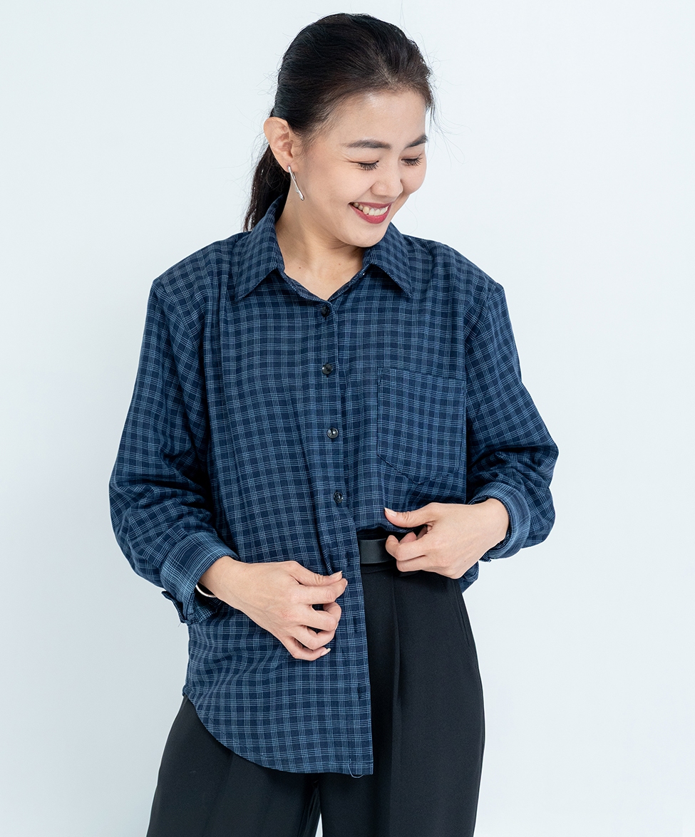 GT x Ivy Liu 聯名款-平衡襯衫