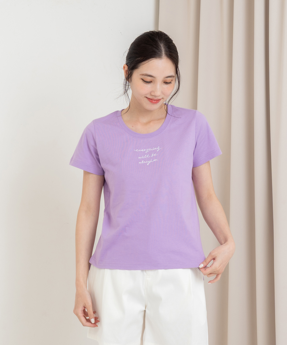 GT 刺繡合身T恤