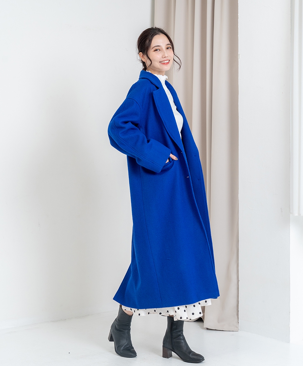 GT 長版毛料大衣