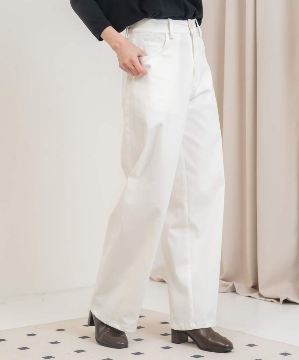 GT 彈性直筒寬褲