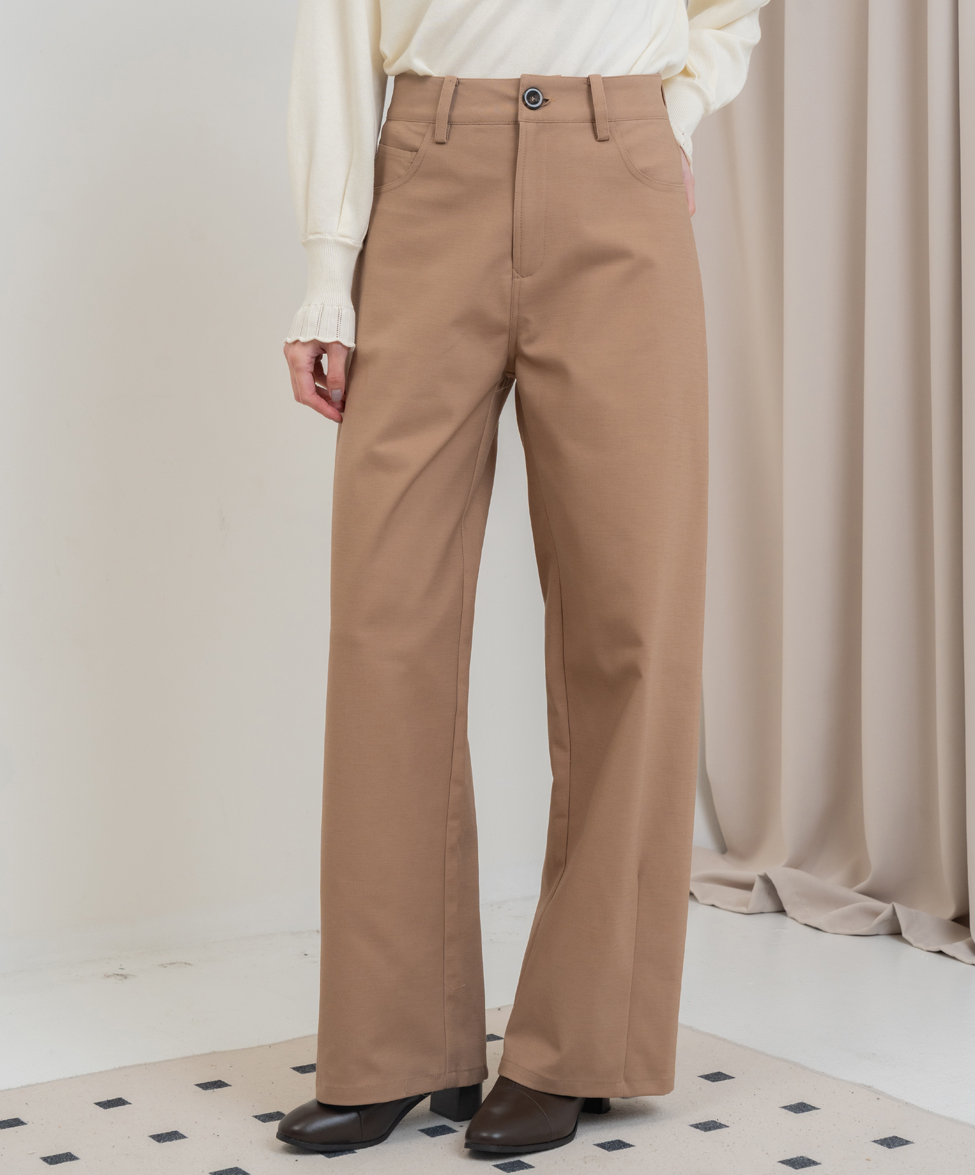 GT 彈性直筒寬褲