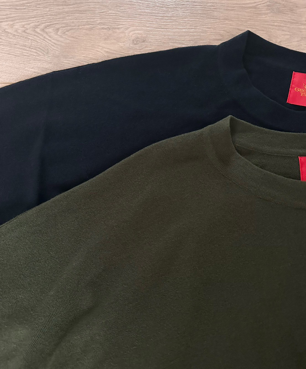 GT 七分飛鼠袖針織上衣-包色組