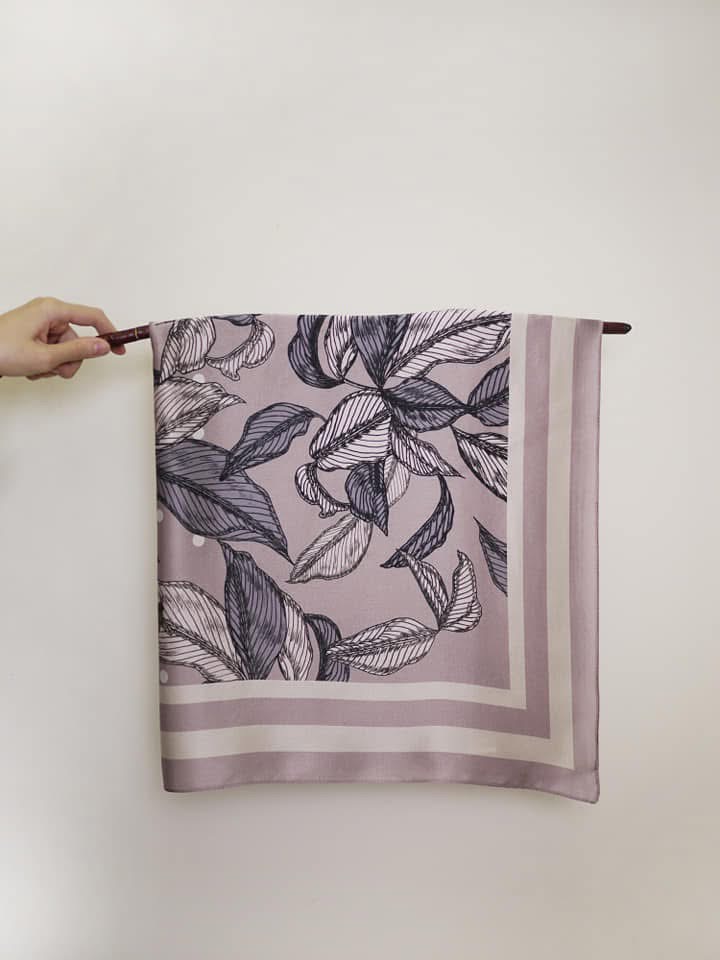 GT PRINT 森之盛宴絲巾