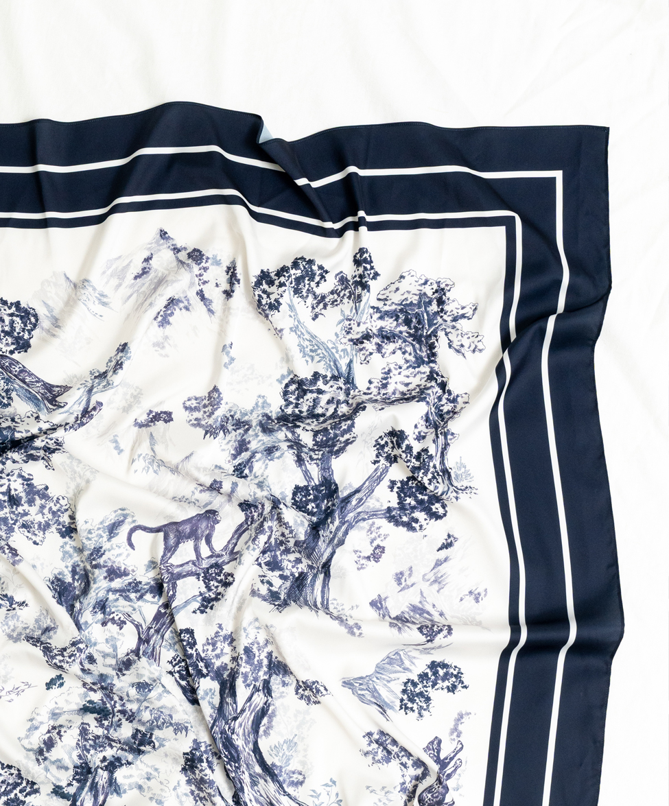 GT Print 方型絲巾 (大)