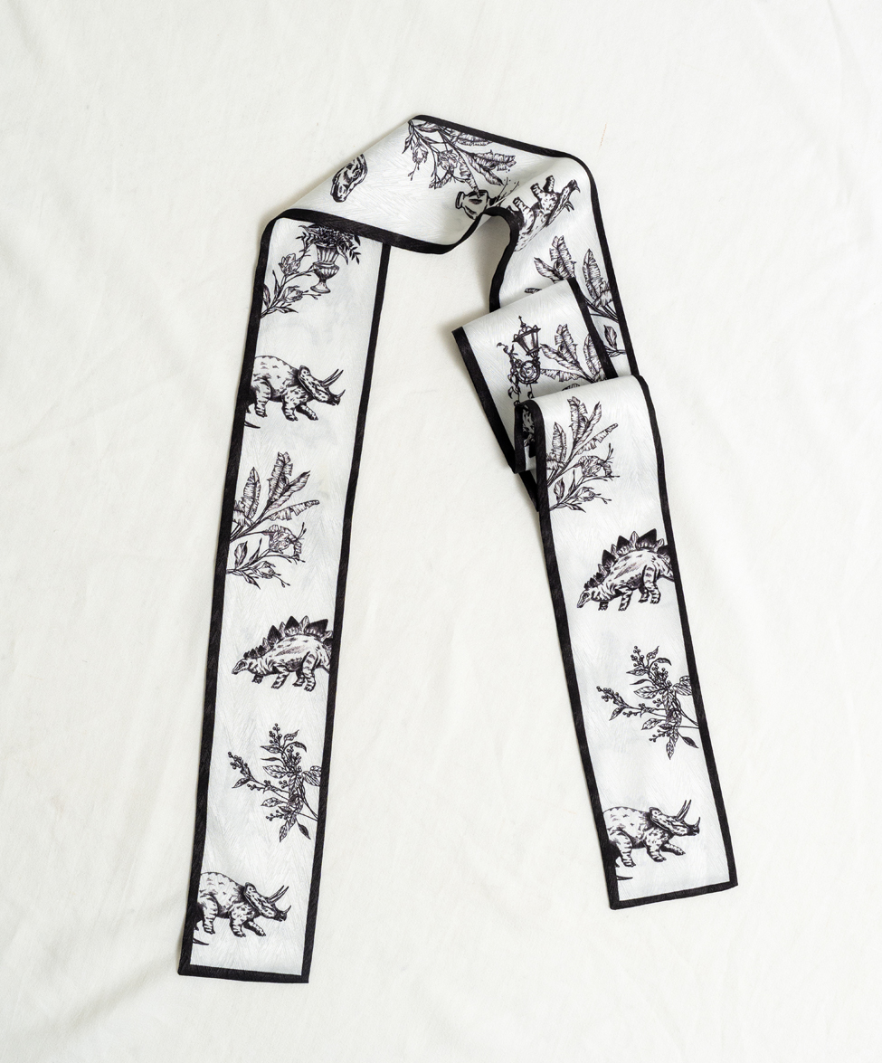 GT Print 長條平口絲巾